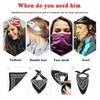 Xinlon Bandana Triangular Scarf 54 x 54 cm, Pack of