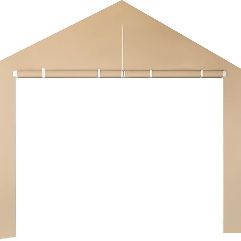 10X20 Canopy Tarp Carport (Front Panel)