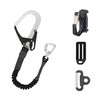 Tajima HJR-CL4BK New Standard Safety Belt, Detachable Auxiliary Rope, Easy