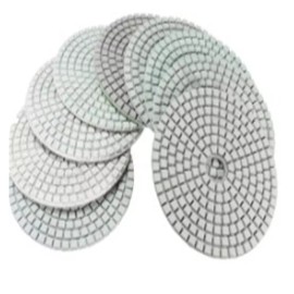 Roxx Tools 8 inch Diamond Polishing Pad 8 Wet/Dry Granite Marble Stone Quartz Concrete