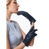 NappaNovum Women's Italian Leather Gloves Lambskin Winter Comfort Gloves (Touchscreen