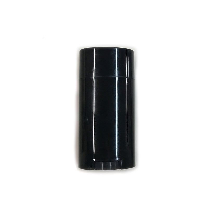 (6) Empty Plastic Deodorant Containers - Classic Style, Top-Fill, Twist