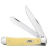 Caso Trapper Bolsillo Cuchillos, Cromo vanadio, Yellow CV