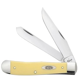 Caso Trapper Bolsillo Cuchillos, Cromo vanadio, Yellow CV