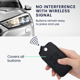 kwmobile kwmobile Autoschlssel Hlle kompatibel mit Renault 4-Tasten Smartkey Autoschlssel (nur Keyless Go) - Kunstleder Schutzhlle Schlsselhlle Pinsel Herzen Violett Wei? Schwarz