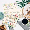 OXYLIPO Floral Thank You Cards with Envelopes, Set of 24,