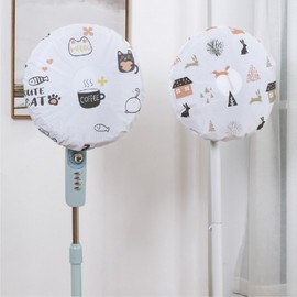 Dust Block Fan Storage Cover PEVA Waterproof moisture proof cat 4ea