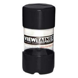 Viewtainer (6-Pack) Storage Container 2 inch x 4 inch Black CC24-4