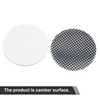 uxcell 4Pcs Carbon Fiber Pattern 56mm Dia Car Wheel Center