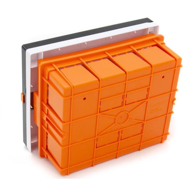 Fuse Box Distribution Box with Spirit Level Flush-Mounted Small Distributor