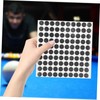 KOMBIUDA Snooker Marker Spot Stickers 50 Pack Pool Table Necessities