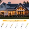 Bronze Large Porch Lights Outdoor, 18" Exterior Wall Fixture with
