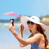 TOYMIS 2pcs Cell Phone Umbrella, Multifunctional Adjustable Cute Phone Shade