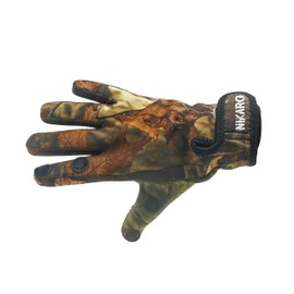 Nikaro Neoprene Camo Glove for Paintballing Fishing Photographing Outdoor Activities (M)