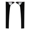 2PCs Rear Window Side Spoiler Automobile Rear Windowshield Spoiler Replacement