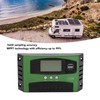 MPPT Solar Panel Controller with Dual USB Ports LCD Display