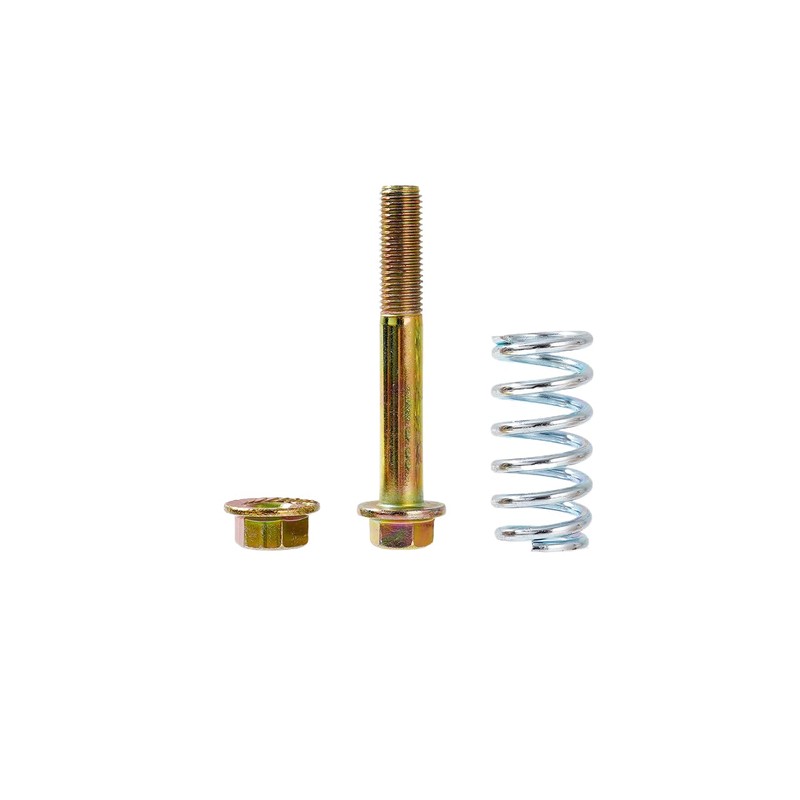 Jxsaboorle 4 Pack Exhaust Bolt and Spring M10-1.5x67mm Exhaust Spring