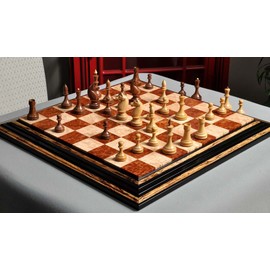 The House of Staunton - The Minsk Chess Set - Pieces Only - 3.75" King - Golden Rosewood