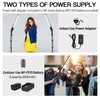 FEIFANTEAM Photography Lighting, Battery Powered Portable Handheld Wand Dimmable LED