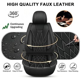 RAWAKORW Car Seat Covers for Lexus RX 350 2007-2024 2025 2026 Front Seats