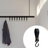 Hooks for Hanging S-Hooks Coat Rail - Leather Coat Hooks