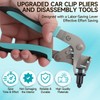 Car Clip Pliers/Disassembly Tools, Efficient Multi-Functional Automotive Snap Plier, Auto