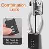 YPYMOD Suitcase Lock, Luggage Lock, Padlock, 3-Digit Combination Lock for
