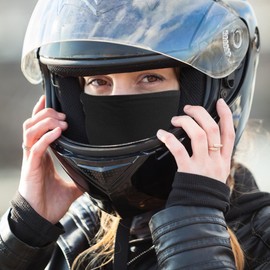 CLISPEED Motorcycle Mask Cycling Headwear Winter Head Cover Cycling Balaclava Outdoor Sports Headwear Balaclava Windproof Hood Windproof Cover Skiing Polyester Cotton Breathable