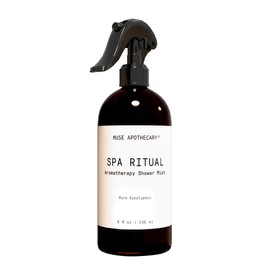 Muse Apothecary Spa Ritual Pure Eucalyptus Oil Shower Mist - Eucalyptus Spray for Shower, Spa, Bath, and Linen - Aromatherapy Eucalyptus Essential Oil Spray - 8oz