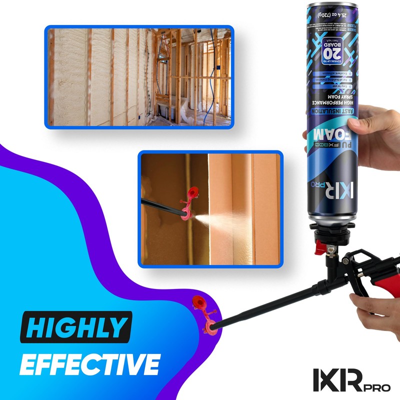 Spray Foam Insulation Can (25.4 oz. / 720 g) Expanding