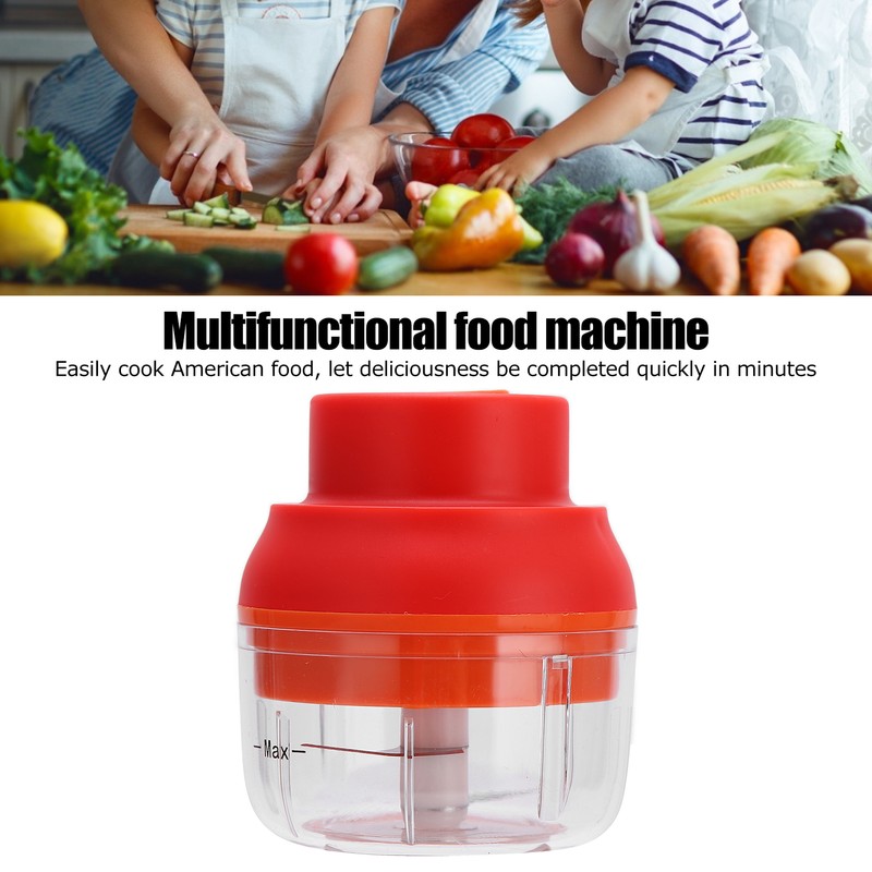 Mini Electric Garlic Masher USB Rechargeable Hand Held Garlic Chopper