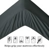 Tifschlaf Double Fitted Sheet Deep - Dark Grey Bed Sheet