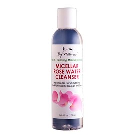 By Natures Micellar Rose Water Cleanser 6.0 Fl Oz (Pack of 1)