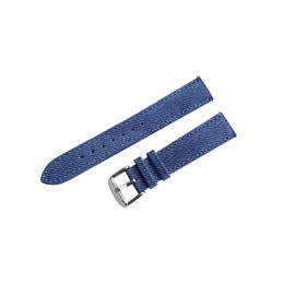 NICKSTON JDB Jeans Soft Leather Band Compatible with Garmin Approach S12 and S42 Smartwatches Strap Bracelet B18P20 (4. Rose Gold Color Buckle, for Garmin Approach S12)