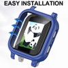 2 Pack Case Compatible with Gabb Watch 3 Screen Protector