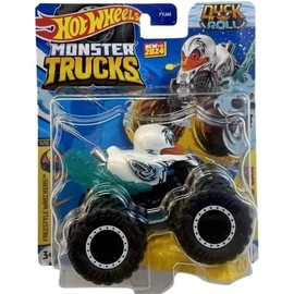 Hot Wheels Monster Trucks Duck N' Roll 2024 Freestyle Wreckers, 1:24 Scale, 11/12