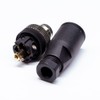Elecbee Pack of 2 M12 5-Pin Aviation Plug, A Code