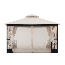 Sunjoy Netting for 11x13 Belcourt Gazebo, Beige