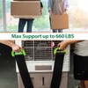 Adjustable Moving Straps, 2Pack 1-Person Handle Moving Lifting Straps for