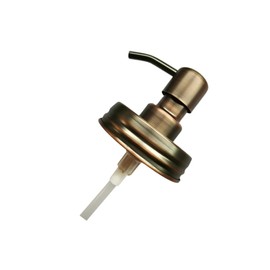 KONTONTY Stainless Steel Soap Pump Liquid Soap Dispenser Pump for Bottle Lotion Bottle