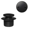 Westbrass A93-2-62 1-1/2" Tip-Toe Bathtub Drain Plug Trim Set with