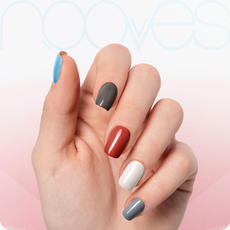 NOOVES NAILS Premium Precurry Gel Nail Wraps - Melody |