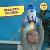 EnergX Amazing Vapor Rocket with Astronaut Action Figure, Blasts Off