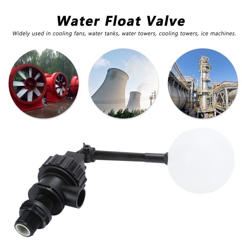 Plastic Float Valve Male Thread Detachable Water Level Float Valve