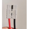 2 Pack 8AWG Cable with 50A Connectors for LiFePO4 Battery,