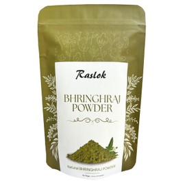 Raslok Pure Bhringraj Powder | Pure Bhringaraj Eclipta Alba Powder | Hair Growth (3.52 oz)