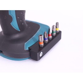 Decoralin Magnetic Bit Holder Compatible with Makita 18V Impact Driver and Drill - Holds up to 5 Bits (Right Side)