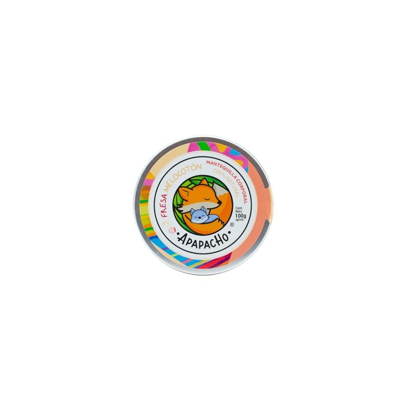 Apapacho Bálsamos - Mantequilla Corporal (Fresa-Melocotón)