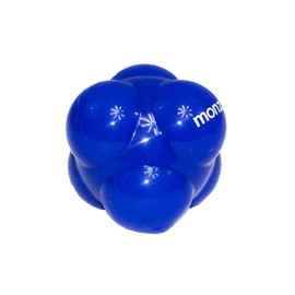 MONZÓ, Reaction Ball, Bola de Reacción, Bote impredecible, Entrenamiento Funcional. (Azul)