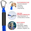 4FT Bungee Boat Dock Line Mooring Rope with Foam Float